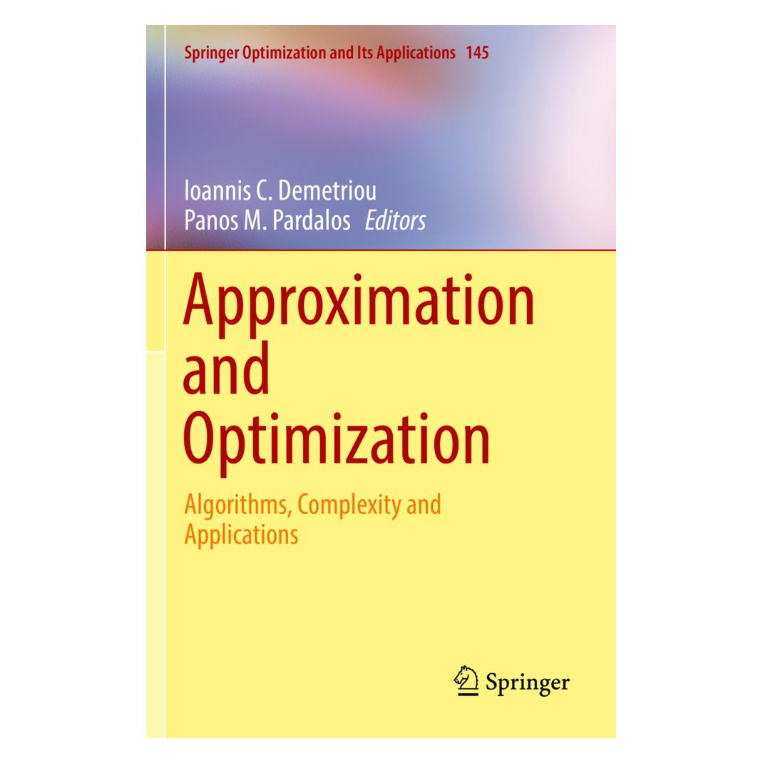 Springer Approximation and Optimization (Englisch, Softcover, Ioannis C. Demetriou, Panos M. Pardalos) (56145418)
