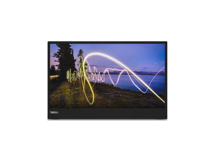 Lenovo ThinkVision M15 Monitor Zwart