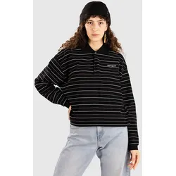 Carhartt WIP Mabel Polo mabel stripe /  black Gr. XS