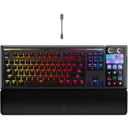 Corsair Galleon 100 SD mit integriertem Stream Deck (US, Kabelgebunden), Tastatur, Schwarz