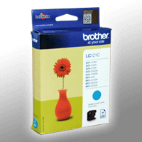 Brother Tinte LC-121C cyan