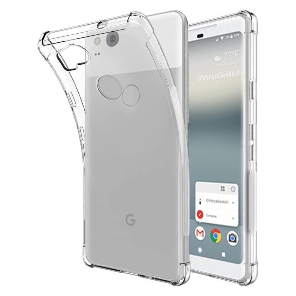 Screenguard Google Pixel 2 Hülle Crystal Soft Airbag Bumper (Google Pixel 2) (00031143)