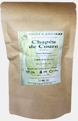 CHAS & AROMAS CHAPEU DE COURO FOLHA 30g
