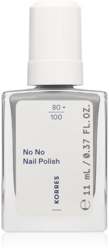 Korres No No Nail Polish Nourishing Nail Varnish shade 75 Foggy Blue 11 ml
