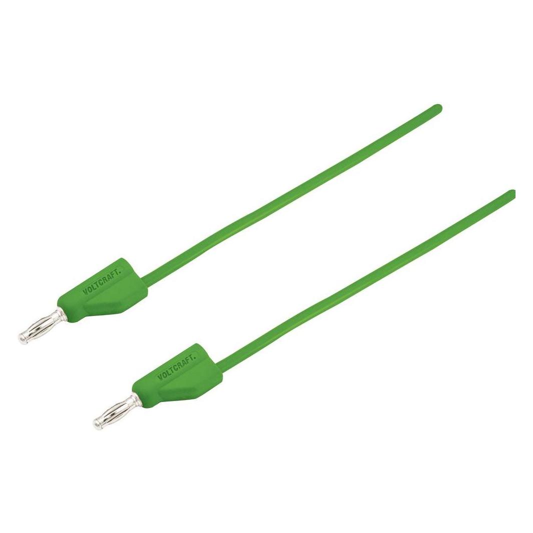 Voltcraft Hochflexible Messleitungen MSB-300 30 V/AC, 60 V/DC 10 A (MSB-300-1.5-GR)
