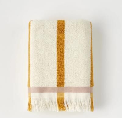 Bella Maison Ella Striped Cotton Hand Towel