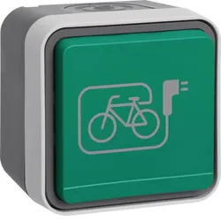 Hager Steckdose m SK-S grüner KD E-Bike W.1 gr