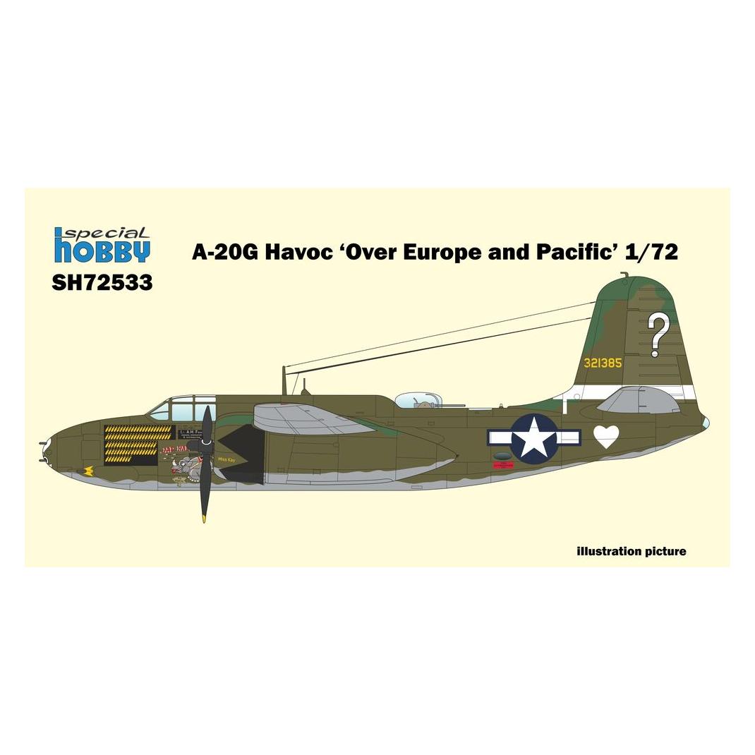 Special Hobby A-20G Havoc Over Europe and Pacific (100-SH72533)