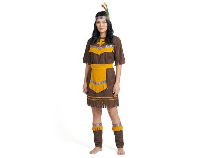DEGUISE TOI - Bruine indianen kostuum voor vrouwen