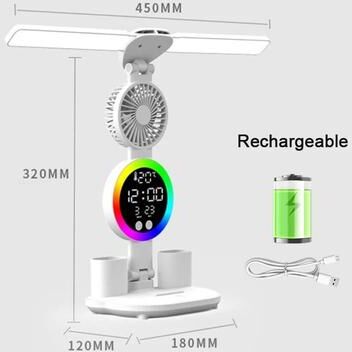 Uplifted Finds Rechargeable Multifunction LED Study Lamp b Charging Model