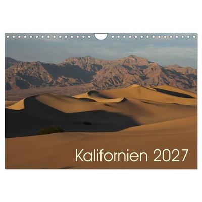 Kalifornien 2027 (Wandkalender 2027 DIN A4 quer), CALVENDO Monatskalender