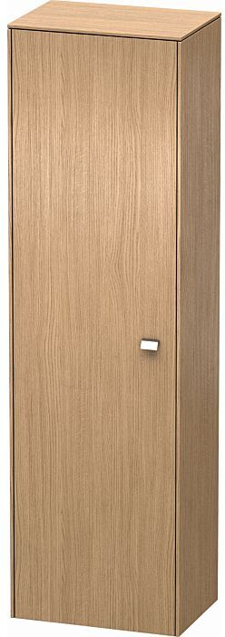 Duravit Brioso Hochschrank BR1330L1052 520x1770x360mm, Europ. Eiche, Tür l., Griff Chrom
