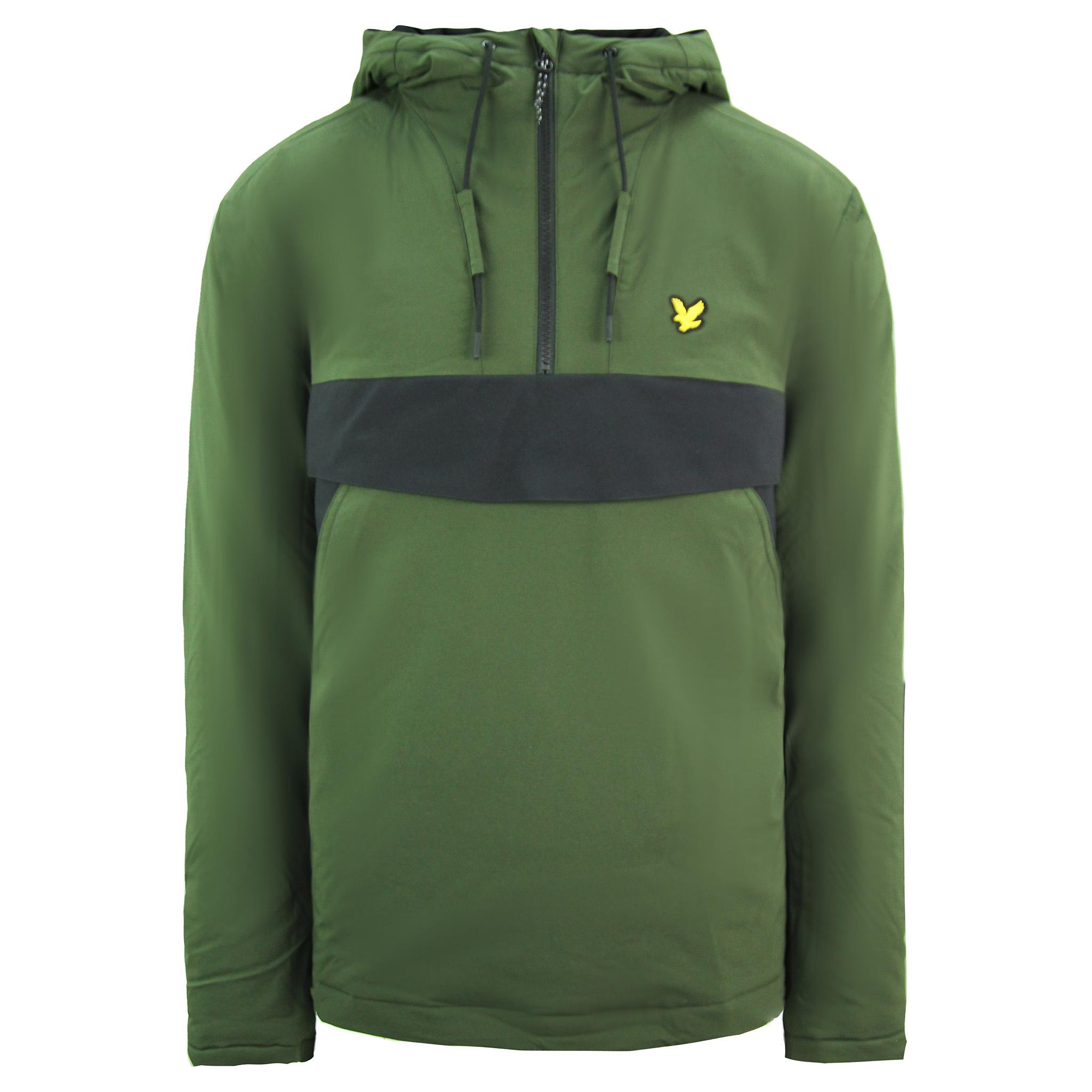Lyle & Scott Warm Up Herren Grün Anorak Jacke