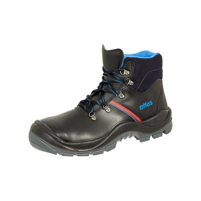 Sicherheitsschuh ATLAS SCHUHE "Anatomic Bau 500" Gr. 43, schwarz, 43, Obermaterial: 100% Rindsleder Leather cow., Schuhe