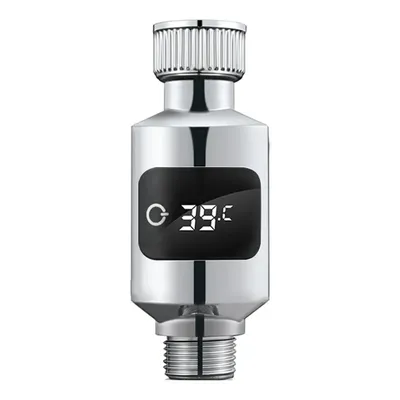 Shower Water Thermometer LED Display, Household Shower Head Water Temperature Monitor Shower Water Thermometer LED Display, Household Shower Head Water Temperature Monitor