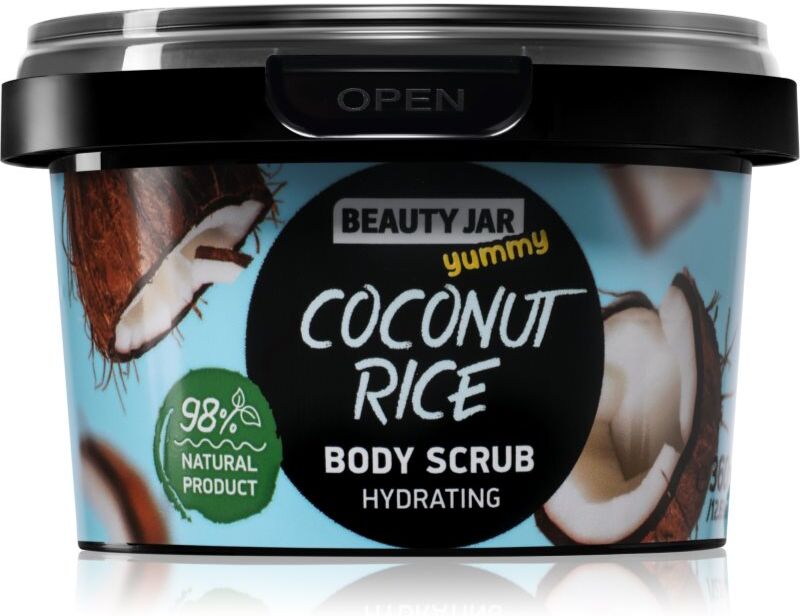 Beauty Jar Yummy Coconut Rice moisturising scrub 360 g