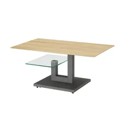 Couchtisch  Hadar , holzfarben , Maße (cm): B: 60 H: 43