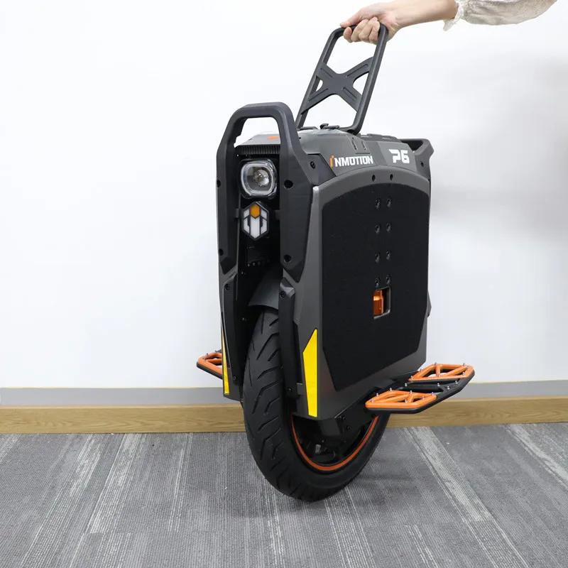 Elektrisches Einrad - P6 - 4200-Wh-Akku - 50S-Lithiumakku - 150 km/h Höchstgeschwindigkeit - 150 km Reichweite - Hinterradfederung - 50,8-cm-Reifen