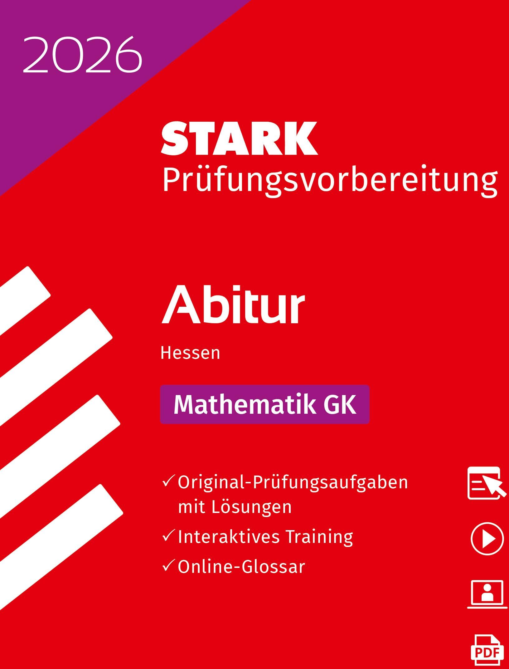 STARK Mathematik GK - Abitur 2026 Hessen - Prüfungsvorbereitung (Abitur-Prüfungen) - Preis vom 15.10.2026 23:06:25 h