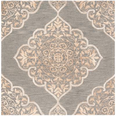 SAFAVIEH Handmade Dip Dye Luana Medallion Wool Rug