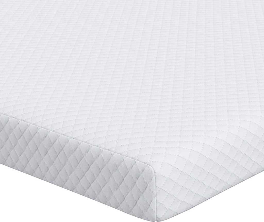 Matratzentopper aus Memory-Schaum 200 x 200 cm Thick Weich Weiß