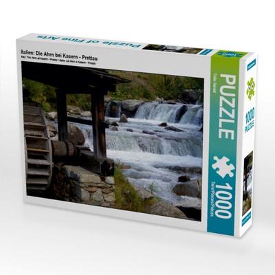 CALVENDO Puzzle Italien: Die Ahrn bei Kasern - Prettau | 1000 Teile Lege-Größe 64x48cm Foto-Puzzle für glückliche Stunden