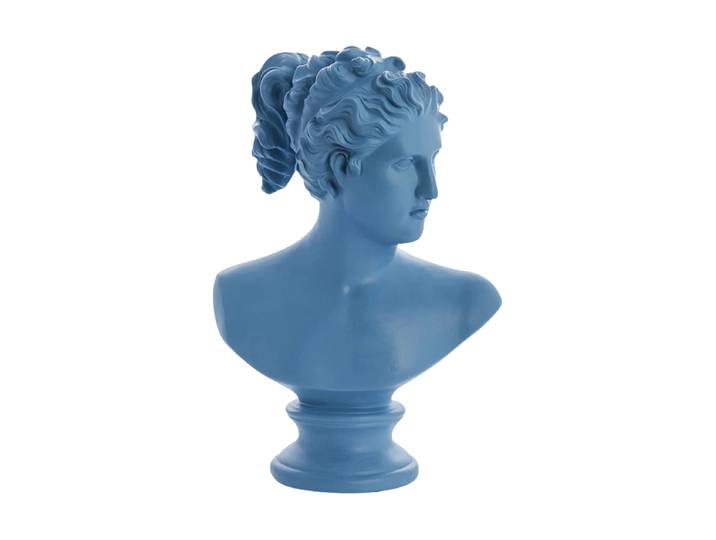 Design Dekorationsbüste „Statia“ Blau Lene Bjerre