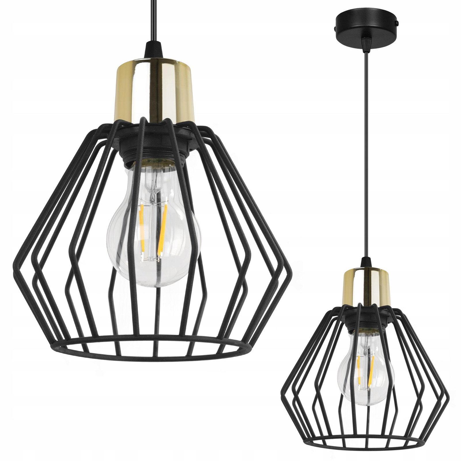 LIGHT HOME LH LED Hanglamp met metalen kap