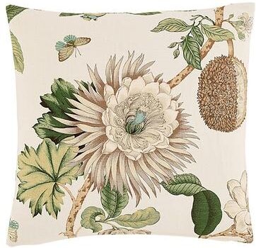 "Wren Botanical Pillow Cover - 12"" x 20"" - Ballard Designs"