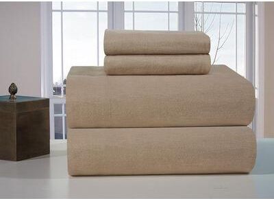 Heavyweight Cotton Flannel Bedsheet Set