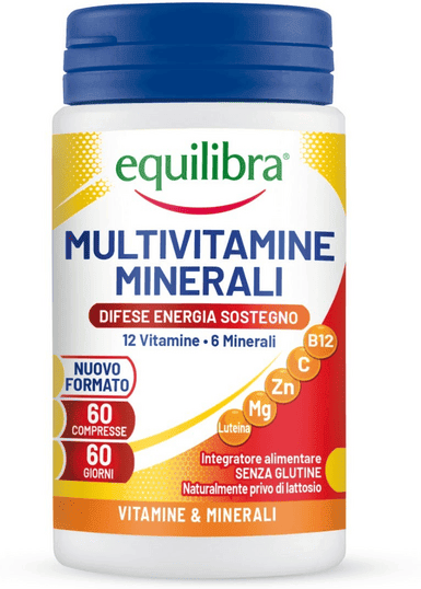 Equilibra Multivitamine Minerali Integratore Difese Energia Sostegno 60 Compresse