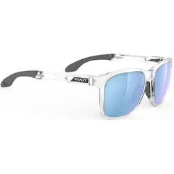 Rudy Project, Unisex, Sportbrille, Lightflow A crystal gloss/ML ice (crystal matte, Multilaser Ice), Grau