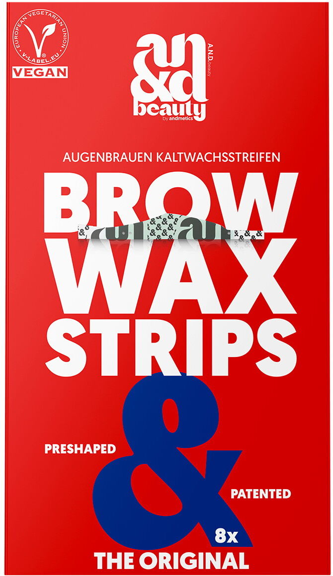 A.N.D. beauty Brow Wax Strips Set