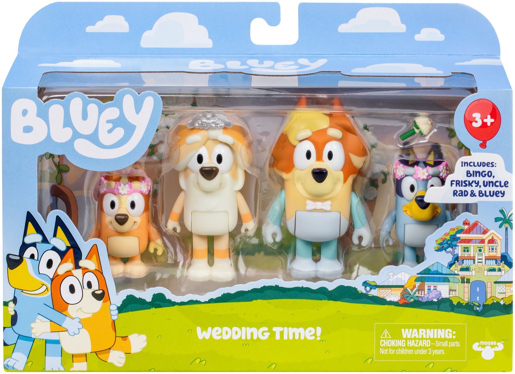 Bluey - Figure 4-pack - Wedding (90268)
