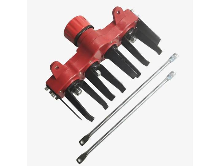 Tondeuse à gazon avec roue en fil d'acier, brosse de jardin, tondeuse à gazon, lame, tête de jardin, outils de coupe