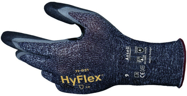 Ansell Gants Hyflex 11-931 Taille 9 ; Ansell Health Care (11-931/9)