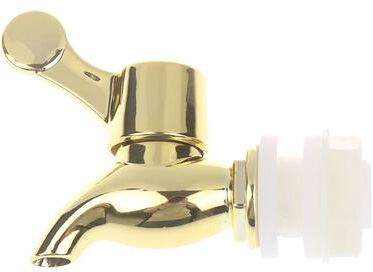 DynamicDeals Premium Leak Proof Wine Barrel Faucet With Filter Beverage Dispenser Spigot gold