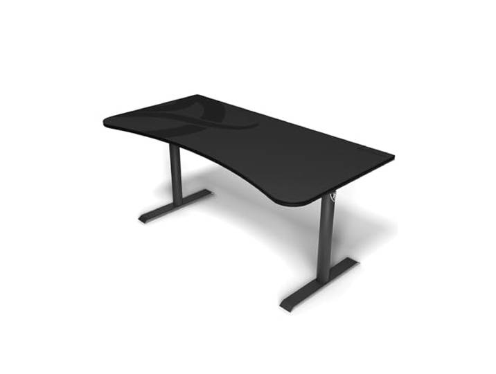 Arozzi Arena Gaming Tisch Groß Gunmetal Dunkelgrau