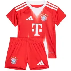 ADIDAS Kinder Fananzug FC Bayern München 25/26 Mini-Heim, Größe 86 in Rot Rot