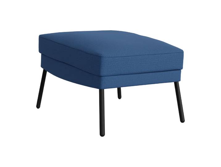 Hocker Alex, Johann Jakob, kat. , caleido indigo blue, Textil