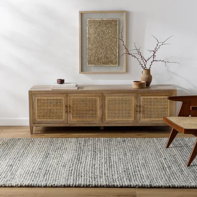 Livabliss Latrell Rustic Solid Area Rug