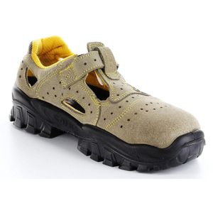 COFRA Sicherheitsschuhe NEW BRENTA, S1P, Sandalen, Stahlkappe, Veloursleder, Gr. 44