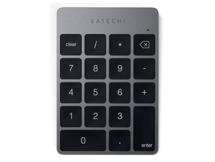 Satechi ST-KSALKPM, Numérique, Universel, MacBook Pro (14-inch, M4/M5) MacBook Pro (14-inch, M4 Pro, 2024) MacBook Pro (16-inch, M4 Pro,..., Gris, Spa