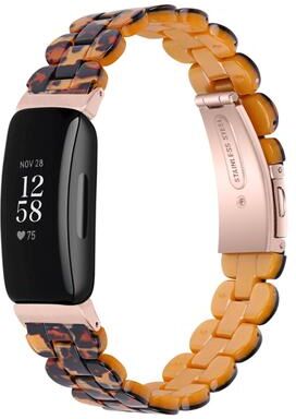 Everyday Crate Fitbit Inspire 2 Inspire Resin Watch Band Adjustable Replacement Strap leopard