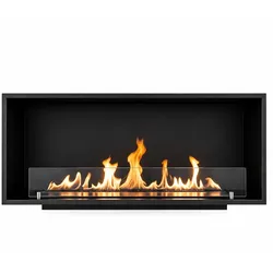 Divina Fire SATURNO120 TOPLINE 120x50 Wandkamin mit Bioethanol