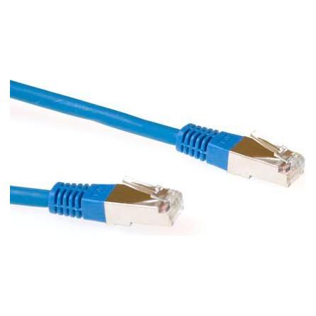 ACT Blue 5 meter F/UTP CAT5E patch cable with RJ45 connectors. Cat5e f/utp lszh blue 5.00m (F/UTP, CAT5e, 5 m) (IB7605)