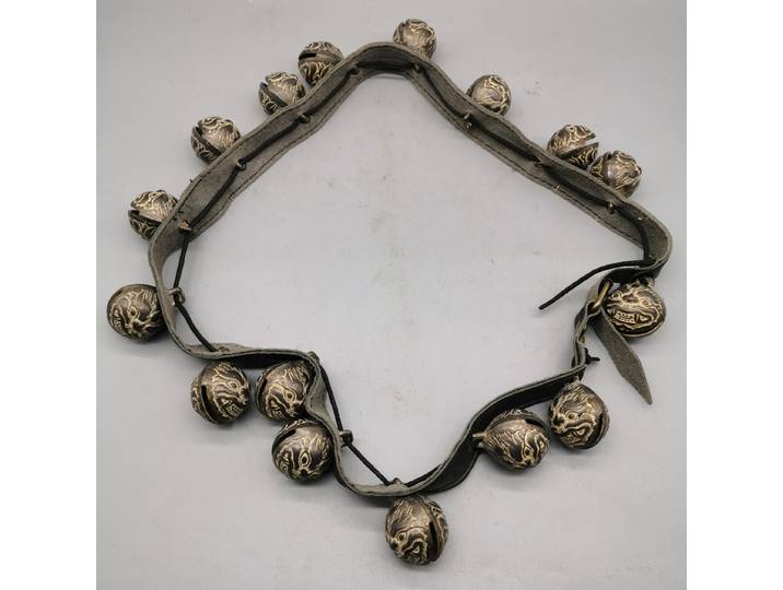 Dioxyde antique chinois zes de cheval La Havane, objets décoratifs anciens suspendus au cou de mules et de chevaux