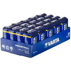 Varta Industrial Alkaline 4022-6LR61-9V-E-Block