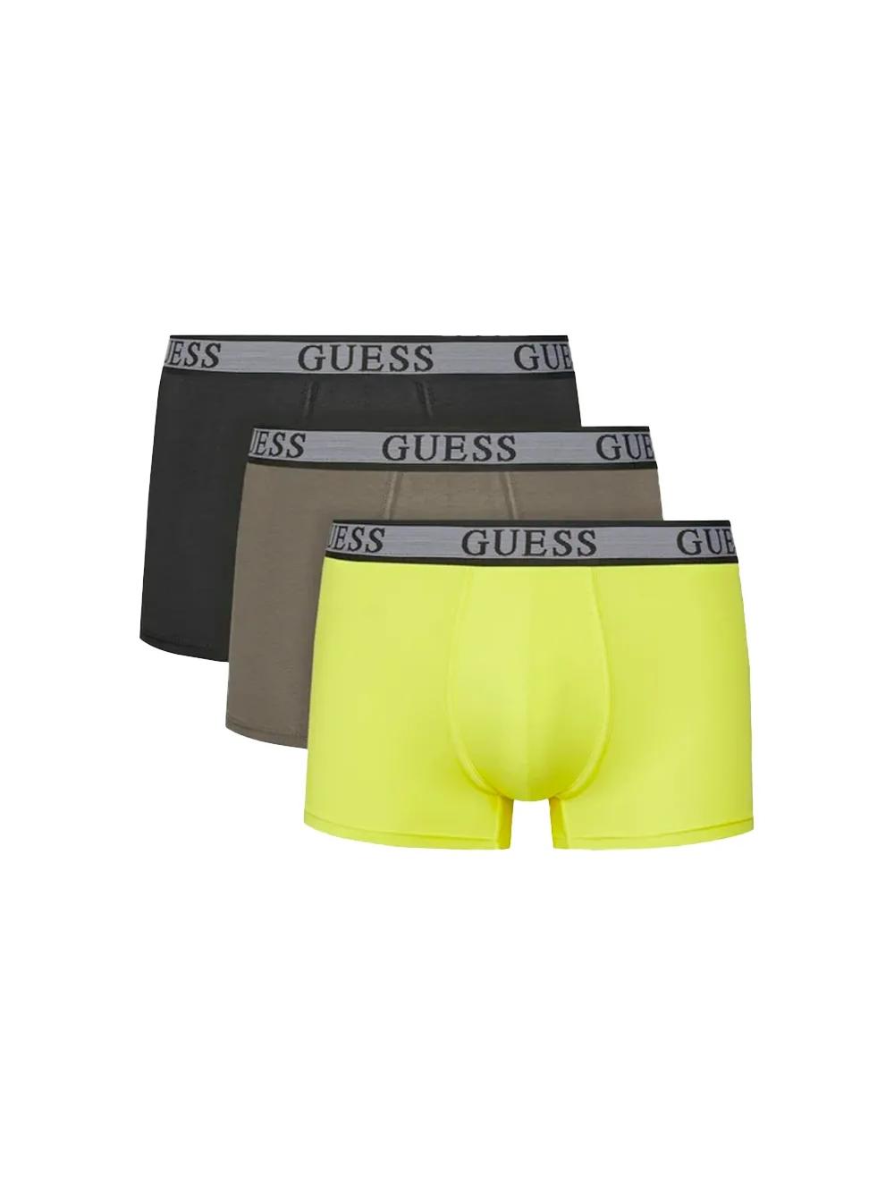 Guess herenboxershorts, set van 3 klassieke