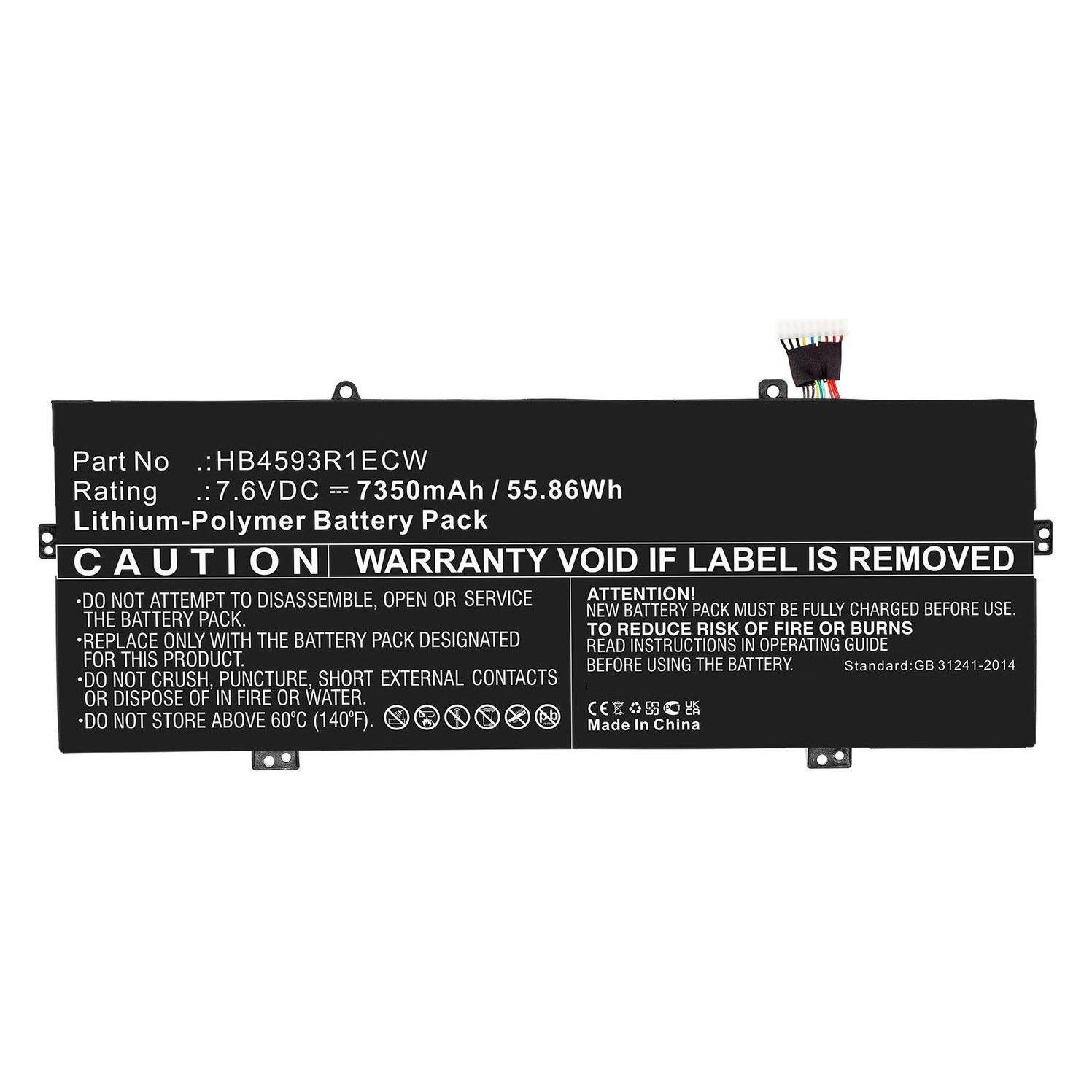 CoreParts Laptop Battery for Huawei (7350 mAh) (MBXLP-BA0011)